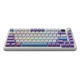 Клавіатура бездротова Ajazz AK820 MAX Magnetic Switches Purple (AK820MAX-M-PWB)