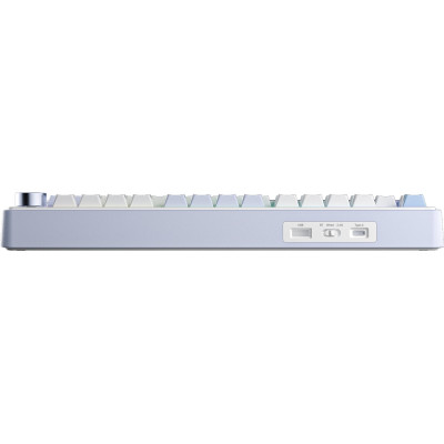 Клавіатура бездротова Aula F75 Gasket Greywood V3 Blue (6948391208633)
