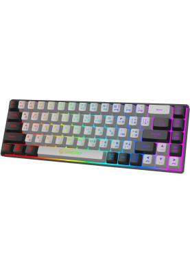 Клавіатура бездротова GamePro GK670 Black