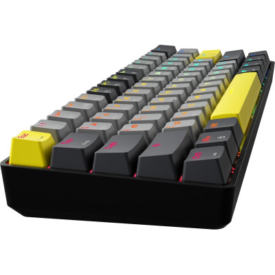 Клавіатура бездротова GamePro MK130G Pro Outemu Red Switch Hot-Swap RGB Black Клавіатура бездротова GamePro MK130G Pro Outemu Red Switch Hot-Swap RGB Black