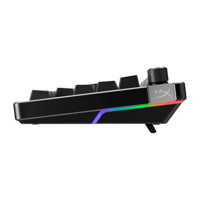 Клавіатура бездротова HyperX Alloy Rise 75 Red RGB UA Black (91Y91AA) Клавіатура бездротова HyperX Alloy Rise 75 Red RGB UA Black (91Y91AA)