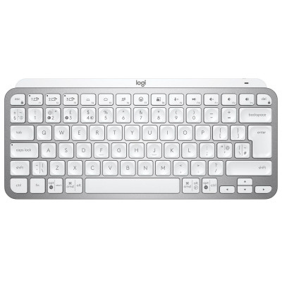 Клавіатура бездротова Logitech MX Keys Mini Wireless Illuminated UA Pale Gray (920-010499)