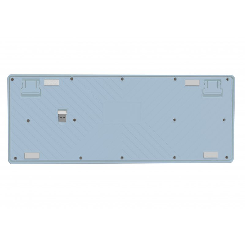 Клавiатура бездротова Maxxter KBGW-3C01-UA White