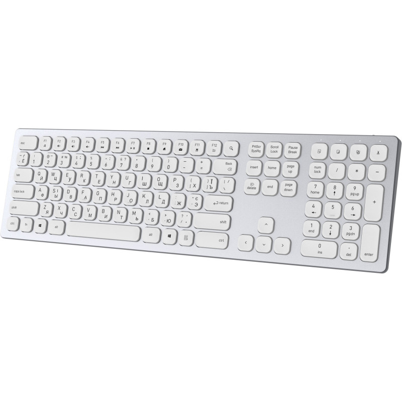 Клавіатура бездротова OfficePro SK1550W White