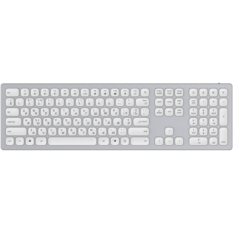 Клавіатура бездротова OfficePro SK1550W White