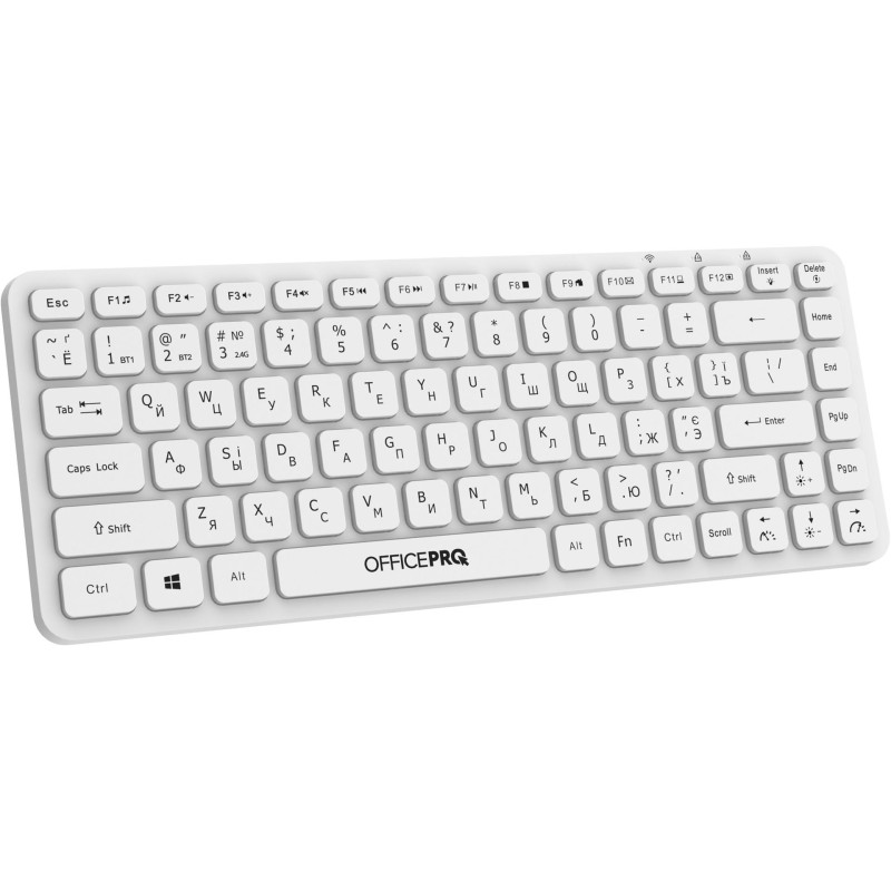 Клавіатура бездротова OfficePro SK790W Bluetooth White