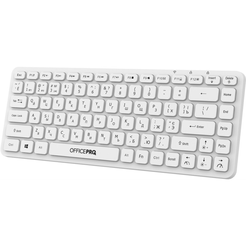 Клавіатура бездротова OfficePro SK790W Bluetooth White