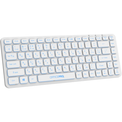 Клавіатура бездротова OfficePro SK790W Bluetooth White