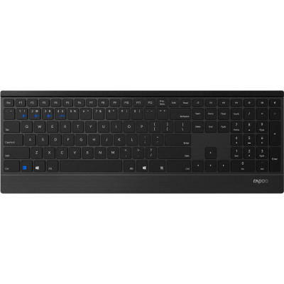 Клавіатура бездротова Rapoo E9500M Wireless Black