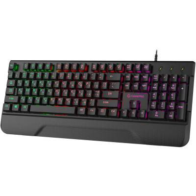 Клавіатура GamePro Headshot GK398 Black