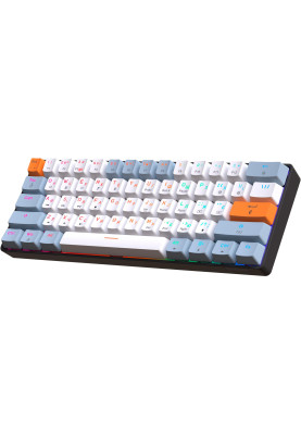 Клавіатура GamePro MK130R Red Swich Hot-Swap RGB Black