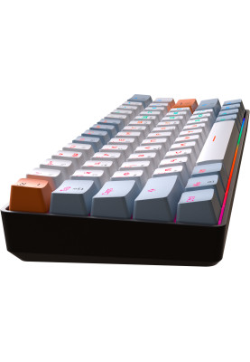 Клавіатура GamePro MK130R Red Swich Hot-Swap RGB Black