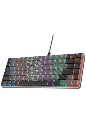 Клавіатура GamePro MK140R Red Swich Low Profile Dark Gray