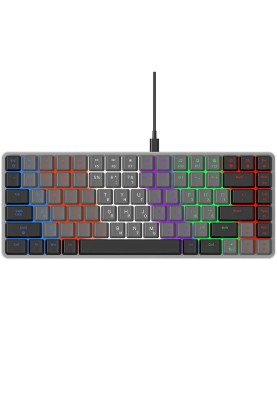 Клавіатура GamePro MK140R Red Swich Low Profile Dark Gray