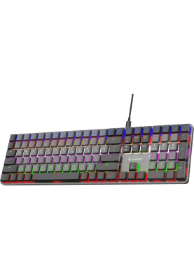 Клавіатура GamePro MK145R Red Swich Low Profile Dark Gray