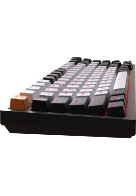 Клавіатура GamePro MK160B Red з Hot-Swap RGB Black
