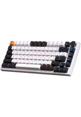 Клавіатура GamePro MK160W Red з Hot-Swap RGB White