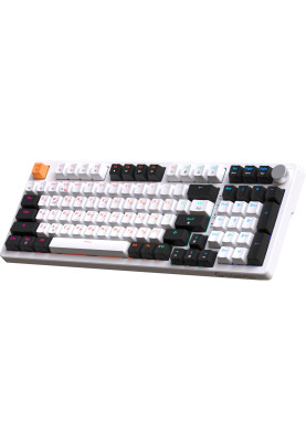 Клавіатура GamePro MK170W Red з Hot-Swap RGB White
