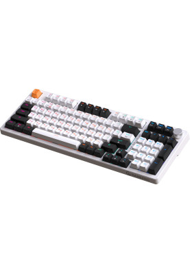 Клавіатура GamePro MK170W Red з Hot-Swap RGB White