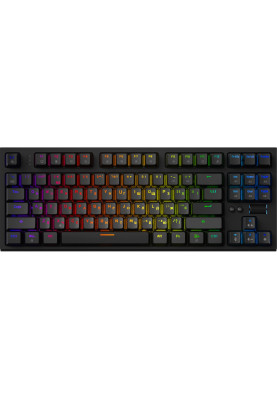 Клавіатура GamePro MK180B Red з Hot-Swap RGB Black