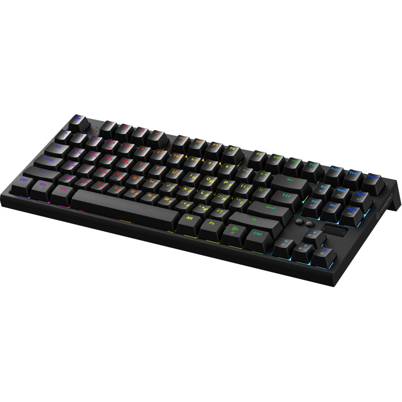 Клавіатура GamePro MK180B Red з Hot-Swap RGB Black