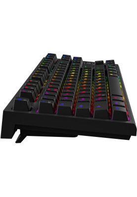 Клавіатура GamePro MK180B Red з Hot-Swap RGB Black