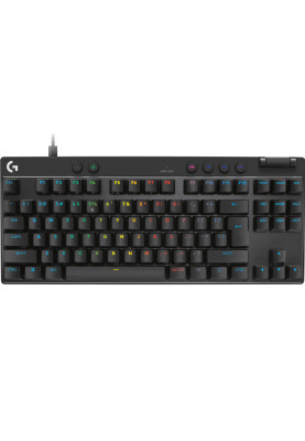 Клавiатура Logitech G PRO X TKL Rapid Black (920-013233)