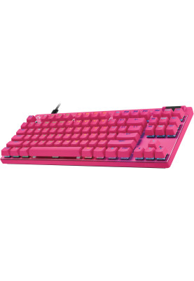 Клавiатура Logitech G PRO X TKL Rapid Magenta (920-013253)