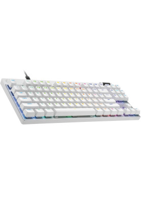 Клавiатура Logitech G PRO X TKL Rapid White (920-013242)