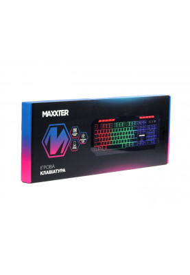 Клавiатура Maxxter KBG-UML-02B-UA Black