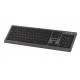 Клавiатура Maxxter KBW-01G-UA Gray-Black