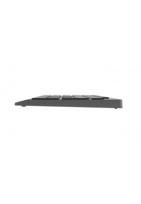 Клавiатура Maxxter KBW-01G-UA Gray-Black