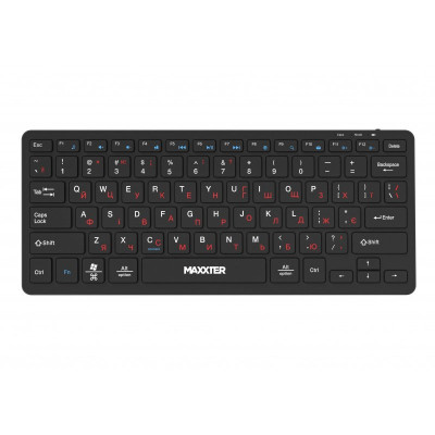 Клавiатура Maxxter KBW-C01B-UA Black