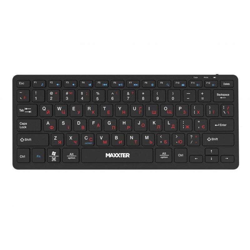 Клавiатура Maxxter KBW-C01B-UA Black
