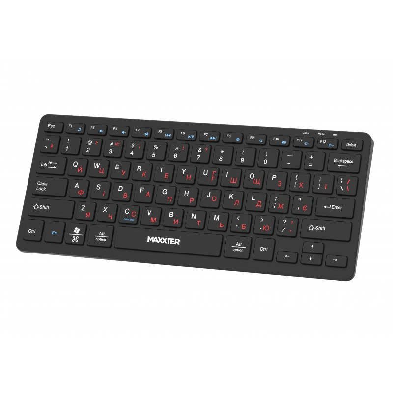 Клавiатура Maxxter KBW-C01B-UA Black