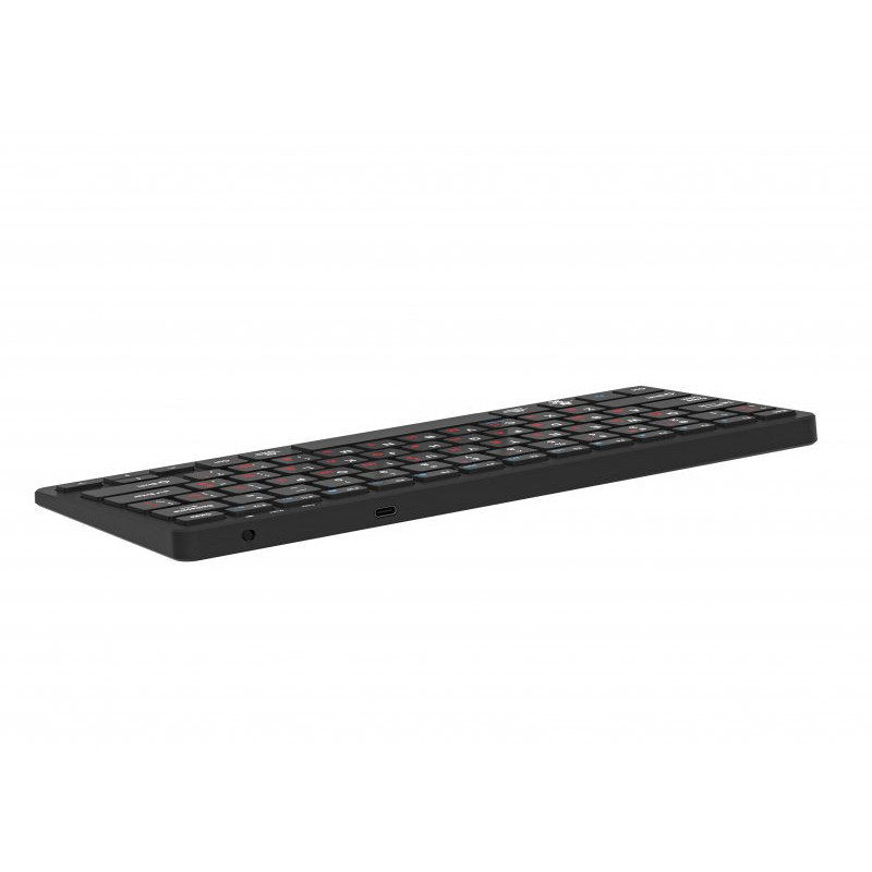 Клавiатура Maxxter KBW-C01B-UA Black