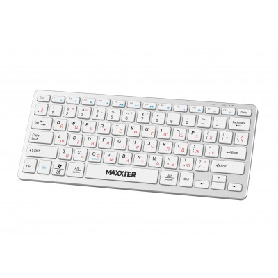 Клавiатура Maxxter KBW-C01S-UA Silver