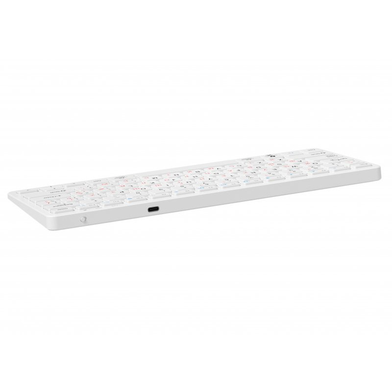 Клавiатура Maxxter KBW-C01S-UA Silver