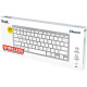 Клавіатура бездротова Trust Bluetooth Basics White (25486)