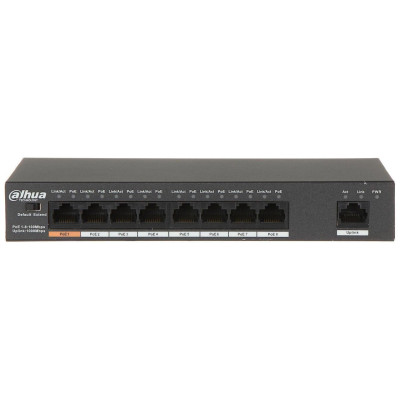 Комутатор Dahua DH-PFS3009-8ET1GT-96 Комутатор Dahua DH-PFS3009-8ET1GT-96