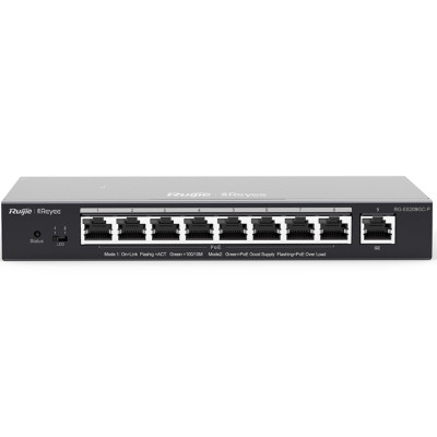 Комутатор Ruijie Reyee RG-ES209GC-P Комутатор Ruijie Reyee RG-ES209GC-P