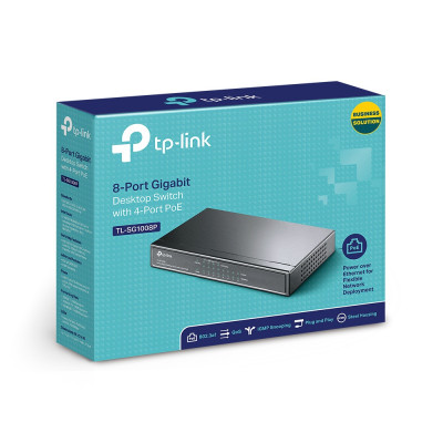 Комутатор TP-Link TL-SG1008P Комутатор TP-Link TL-SG1008P
