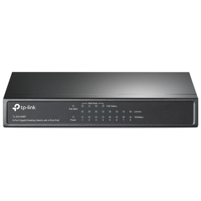 Комутатор TP-Link TL-SG1008P Комутатор TP-Link TL-SG1008P