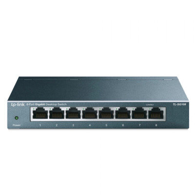 Комутатор TP-Link TL-SG108 Комутатор TP-Link TL-SG108