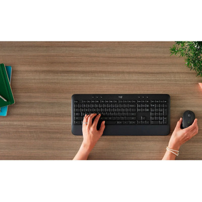 Комплект (клавіатура, миша) бездротовий Logitech MK650 Combo for Business Graphite (920-011004)
