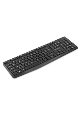 Комплект (клавіатура, миша) бездротовий REAL-EL Kit 551W Black