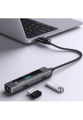 Концентратор USB-C XoKo AC-350