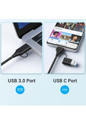 Концентратор USB-C XoKo AC-350