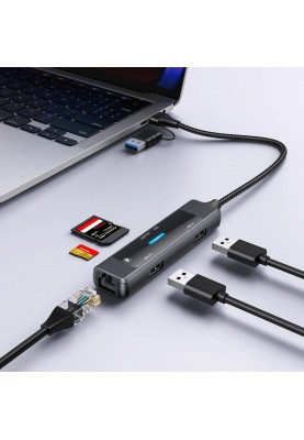 Концентратор USB-C XoKo AC-350