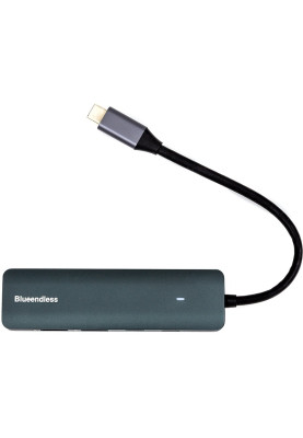 Концентратор USB Type-C Blueendless Grey (CA913435)